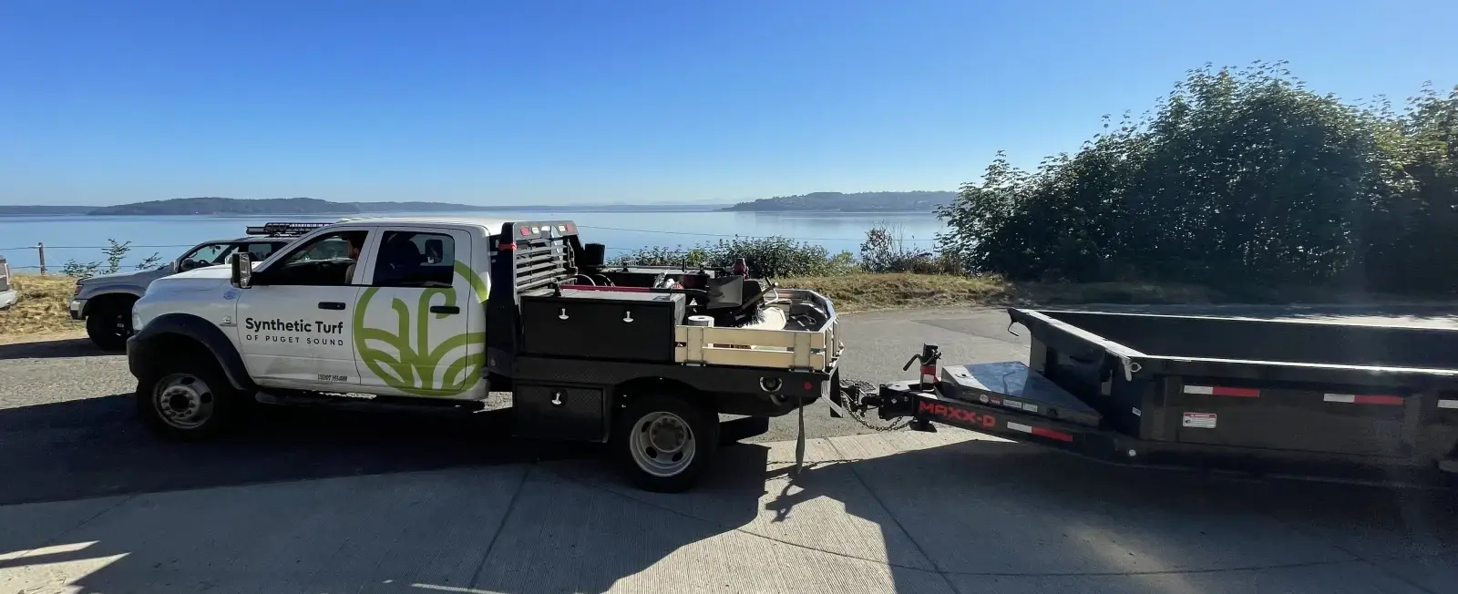 Photo of our service fleet vehicle