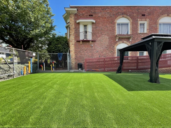 School Playground using synthetic turf surface